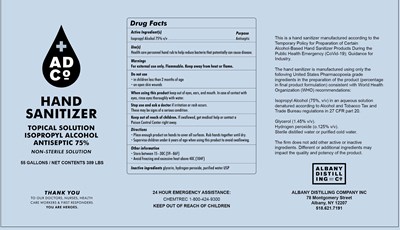 label - isopropyl label